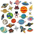 thumbnail image 1 of Patchs à Coudre, Style Dessin Animé 26 Pcs Patchs Thermocollants Largement Utilisés pour Vêtements, 1 of 8