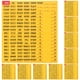 thumbnail image 1 of 10 hojas de etiquetas para paneles eléctricos, etiquetas para paneles eléctricos, etiquetas para paneles de interruptores, pegatinas para interruptores de circuito, 1 of 7