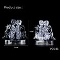 thumbnail image 3 of 3D Crystal Puzzle Jig-saw Clear Twelve 12 Constellation Astrolog Flash LED Light, 3 of 3