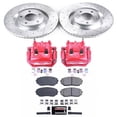 thumbnail image 2 of PowerStop Front Z23 Evolution Sport Brake Pad and Rotor Kit with Red Powder Coated Calipers Fits: FORD LINCOLN Select Models KC3057, 2 of 2