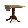 thumbnail image 3 of East West Furniture Dining Room Set Mahogany, DLIP3-MAH-W, 3 of 9