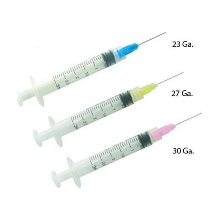 Endodontic Endo Irrigation Syringes Combo Kit 3CC Luer Lock