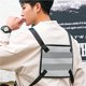thumbnail image 4 of Sonducket Bolsa pequeña de tela Oxford para deportes al aire libre, bolsa para teléfono móvil, bolsa de deporte con tira reflectante para correr de Envolturas para manijas de equipaje negro, 4 of 6