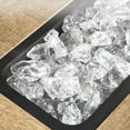 Utheer Fire Pit Glass – 1/2 Inch Reflective Tempered Glass Rocks For Gas Fire Pits, 10 Lbs Ultra White