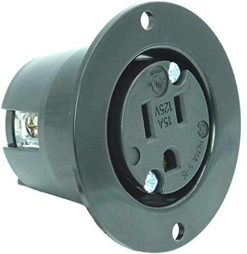 10 Foot 15A Weatherproof Outdoor Power Outlet By Journeyman-Pro - 2