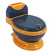 thumbnail image 5 of Bebé chico orinal de entrenamiento inodoro para niños pequeños asiento de entrenamiento con protector contra salpicaduras dispensador de papel higiénico azul y amarillo, 5 of 9