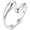 Silver, variant on S925 Sterling Silver Plated Teardrop Rings for Women Statement Stackable Non Tarnish Band Wedding Prom Birthday Graduation Mothers Day Jewelry Gifts Teen Mom Her Girlfriend Wife Adults Ideas