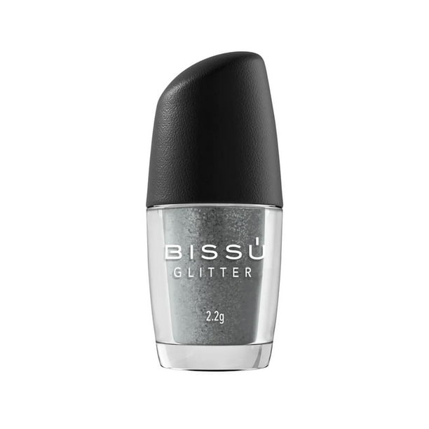 Glitter para rostro Varios tonos Bissu 2.2 g gris