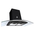 thumbnail image 2 of Campana de pared SUPRA CC-90-BLACK 90 cm negro, 2 of 4