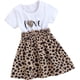 thumbnail image 1 of Vestido VARMILO 6 años blanco con estampado de leopardo, 1 of 5