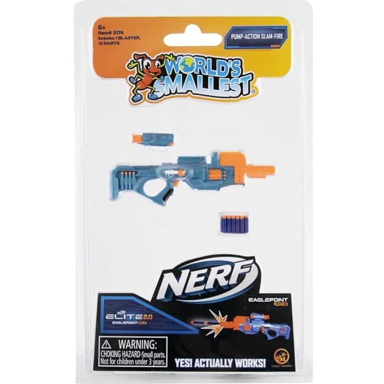 World's Smallest Nerf Blaster | Eaglepoint RD-8 - Walmart.com