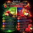 thumbnail image 2 of Shilajit Gummies & Liver Detox Cleanse Gummies Combo – Herbal Energy & Liver Support Supplement – Pack 2, 2 of 7