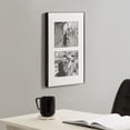 thumbnail image 2 of DesignOvation Slimline 2-Opening Black Collage Picture Frame, 2 of 9
