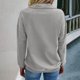 thumbnail image 4 of HongQid Womens Quarter Zip Pullover Casual Long Sleeve Shirts Half Zip Sweatshirt Trendy Fall Winter Clothes, 4 of 4
