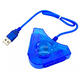 thumbnail image 1 of Convertidor Adaptador Compatible 2 Control Ps2/ps1 a USB PC Virtual Zone, 1 of 4