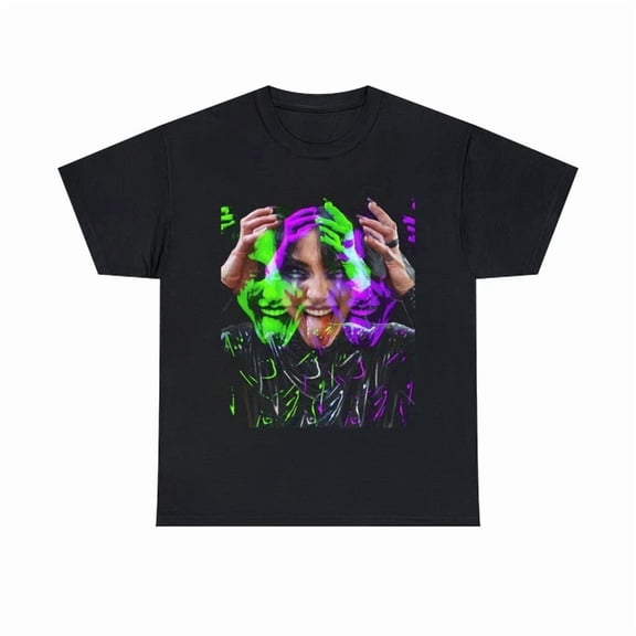 Rhea Ripley WWE Tee Shirt ,Black Color,Size L