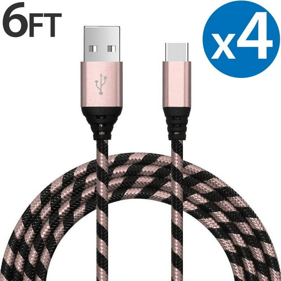 Type C Charger Fast Charging Cable USB-C Type-C 3.1 Data Sync Charger Cable Cord For Samsung Galaxy S10 S9 S8 Plus Galaxy Note 8 9 Nexus 5X 6P OnePlus 2 3 LG G5 G6 G7 V20 V30 V40 HTC M10 Google Pixel