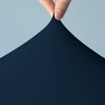 thumbnail image 4 of Gowinex Navy Blue 5 ft. 60 inch Round Spandex Tablecloth Fitted Table Cover, 4 of 7