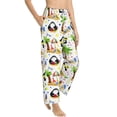 thumbnail image 2 of Daiia Penguins On The Beach Women's Sleep Pant with Pockets and Drawstring,Pajama Pants-XX-Large, 2 of 9