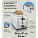 thumbnail image 3 of Tostador de Pan Hamilton Beach 2 Rebanadas Ranuras Extra Anchas y Apagado Automático Acero Inoxidable Reacondicionado, 3 of 8