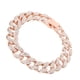 thumbnail image 5 of Pulsera De Hip Hop,Pulsera Cubana Boutique Cubana Tobillera De Diamantes De Imitación Cadena De Cuba Creada Magistralmente Jadeshay A, 5 of 8