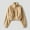 Khaki, variant on Women's Autumn And Winter Solid Color Short Loose Zip Up Jacket Cardigan Outerwear Women Warm down Scrub Vests for Women Warm up Jacket Women Womens Zippe Wool Jacket Sweater Jacket for Women Vest