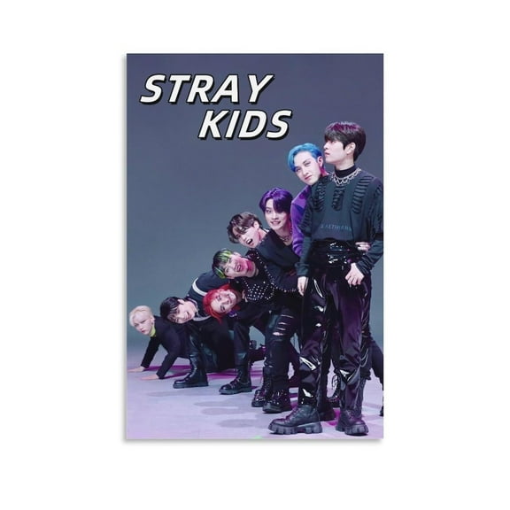 Stray Kids Poster Vintage Music Poster