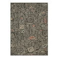thumbnail image 2 of Ox Bay and Evette Rios Dora 8' x 9'9" Black/Ivory Geometric Indoor/Outdoor Area Rug, 2 of 7
