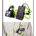 thumbnail image 1 of Walking Dog Jogging Running Light en la noche, USB recargable Running Light Chest Light Montañismo al aire libre Sports Night Running Light Running Warning Light, High Visibility Outdoor Gear JAMW Sencillez, 1 of 5
