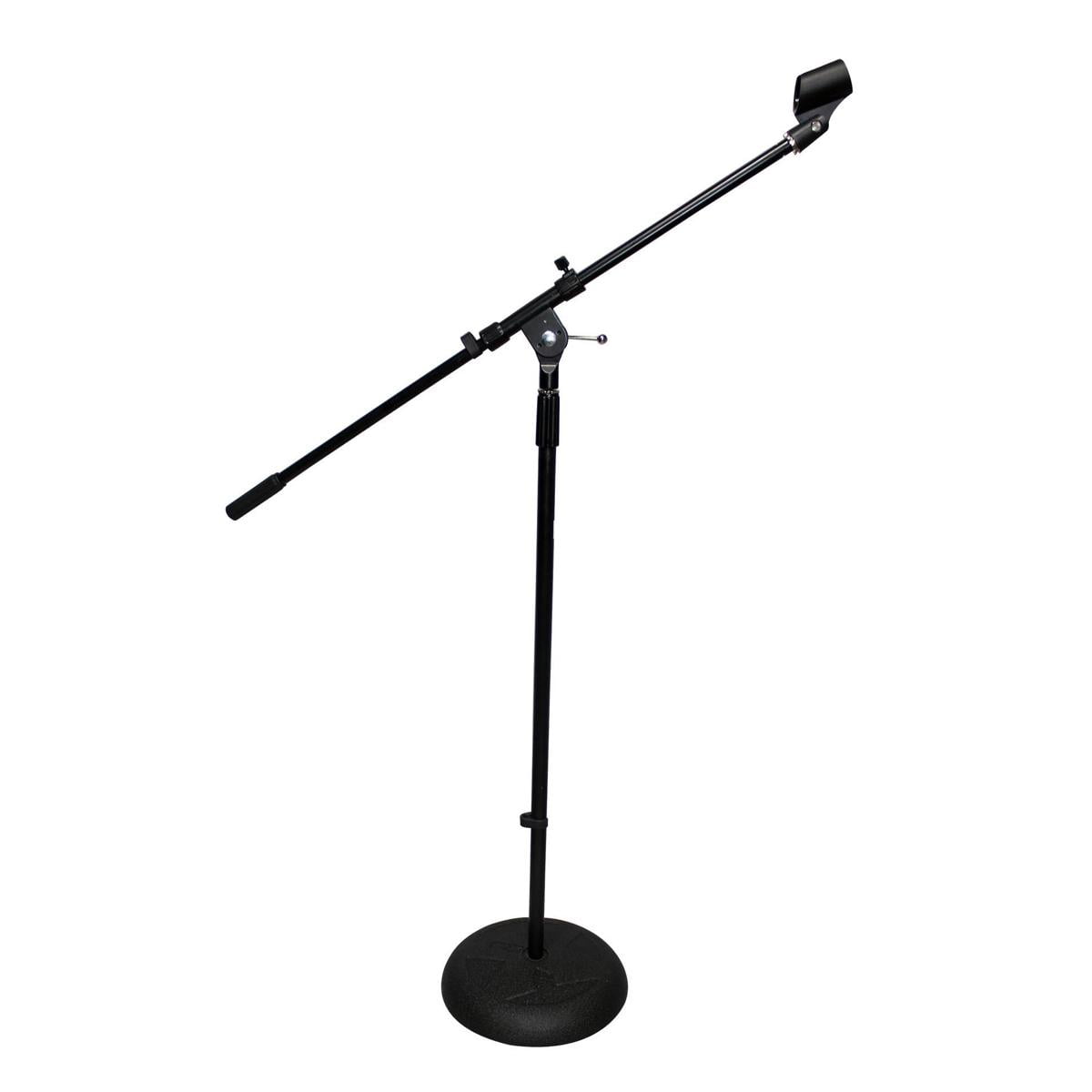 ProX T-MIC06 Round Base Microphone Stand with Boom