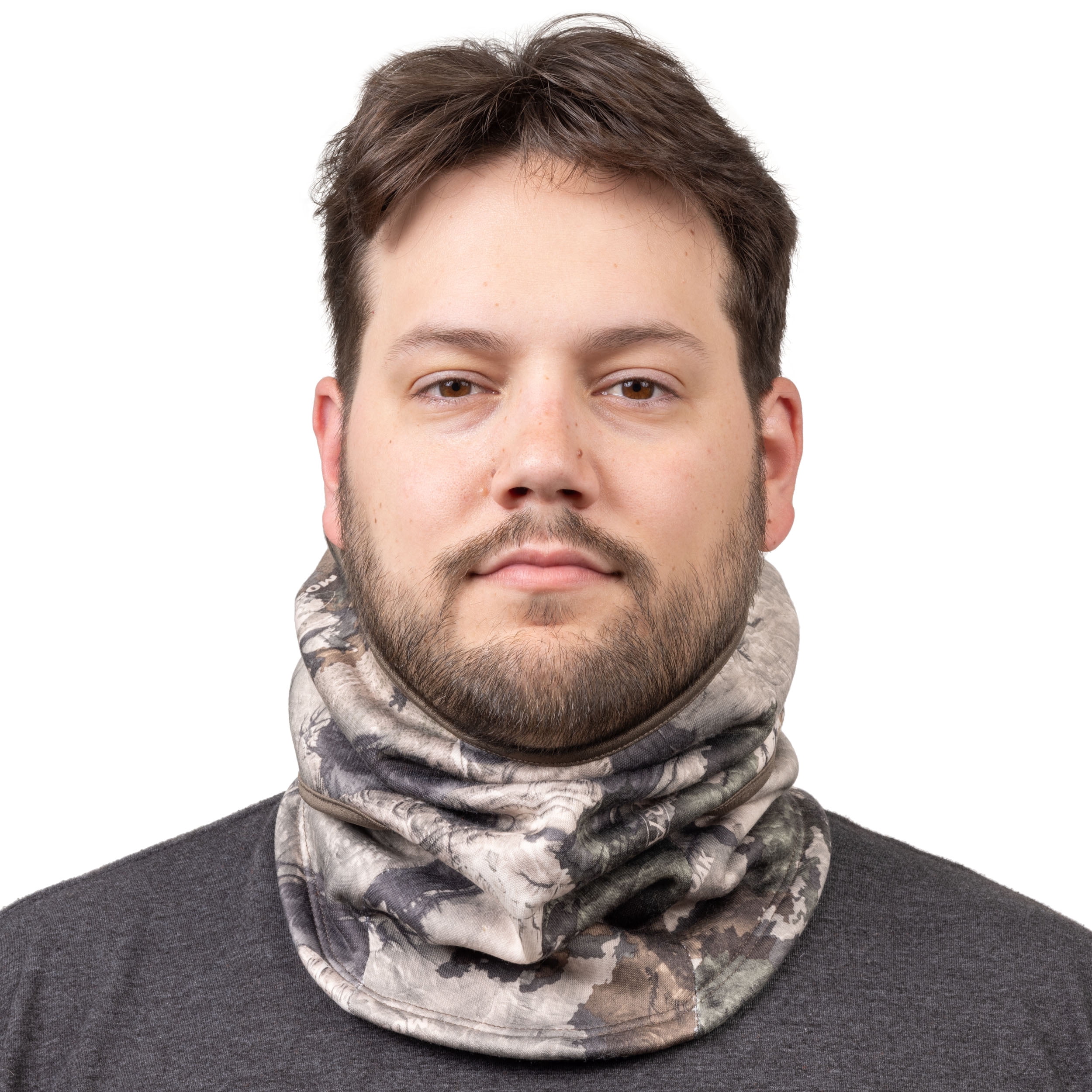 Huntworth Men's Renegade Midweight 4-in-1 Adjustable Balaclava in Mossy Oak Terra® Gila