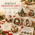 thumbnail image 4 of Christmas Pearl Bead Painting Kit, DIY Diamond Art Ornament and Window Suncatcher Craft for Adults Beginners and Holiday Activities, 4 of 7
