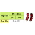 thumbnail image 3 of iHPH7 Womens Fuzzy Socks Cute Fuzzy Socks Soft Socks for Women Fuzzy Womens Warm Socks Comfortable Socks for Women Winter Socks for Women Cute Crew Socks for Women Red One Size, 3 of 3