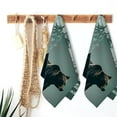 thumbnail image 6 of Foggy Forest Bear Hand Towels Green Trees Bath Towel Set of 2 Soft Kitchen Dish Towels Decorative Bathroom Face Towels for Guest Gym Yoga 27.5 * 16in 2 pieces, 6 of 6