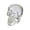 M, variant on Voglyf 700ML Halloween Skull Glass Cup Wine Glass, Multipurpose Clear Skull Face Drinking Cup, Spooky Gothic Skeleton Cup for Whiskey Cocktail, Halloween Party Bar Home Decor Drinkware