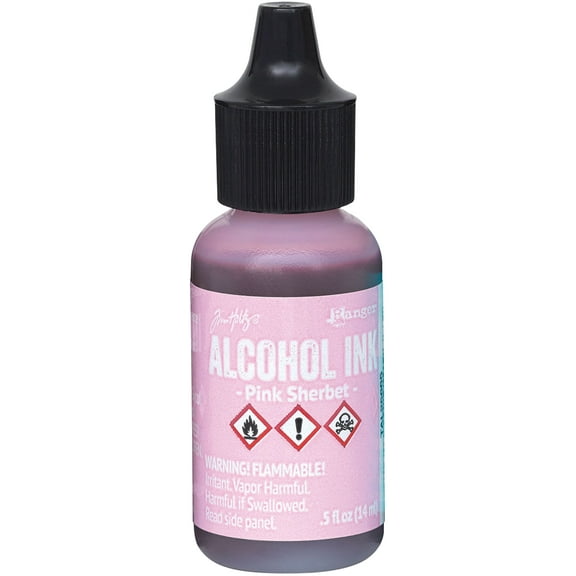 Tal25665 Ranger Tholtz Alcohol Ink 5Oz Pink Sherbet