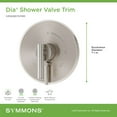 thumbnail image 5 of Symmons S3590BBBZTRM Dia Single Handle Volume Control Valve Trim - Bronze, 5 of 7