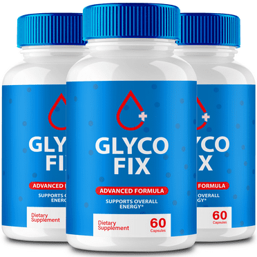 Glycofix Capsules Glyco fix Support Supplement Pills (3 Pack)