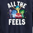 thumbnail image 3 of Inside Out - All The Feels - Toddler And Youth Crewneck Fleece Sweatshirt, 3 of 5