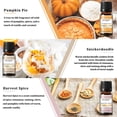 thumbnail image 3 of EUQEE 6pcs Premium Fragrance Oils Spice Gift Set, Sandalwood, Harvest Spice, Gingerbread, Pumpkin Pie, Bay Rum, Snickerdoodle, 3 of 7