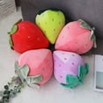 thumbnail image 2 of 2023 4Style 25cm Cute Fruit Kids Pillow Stuffed Strawberry Plush Pillows Super Soft Girls Pillows Cushion Seat for Kids Toys, 2 of 5