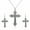 earring necklace set, variant on 2025 New Trendy Cross Pendant Drop Earrings For Women Baroque Fashion Vintage Dangle Goth Necklace Religious Jewelry Gift