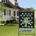 thumbnail image 4 of St. Patrick's Day Yard Flags Irish Outdoor Flag Green Clovers Shamrocks Welcome Holiday Outdoor Flags 28''×40'' Linen Vertical Double Sided Outdoor Flag for Home,Garden Decorations, 4 of 6