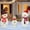 A2612 christmas decorations under 5$, variant on Lighted Snowman Decoration under $5! Cagogo Illuminated Snowman Yard Decoration, Outdoor Christmas Snowman Family, Light Up Garden Snowman, Holiday Lawn Decor, Christmas Scene Set, Weatherproof