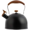 thumbnail image 1 of Hervidor silbante - Hervidor silbante de acero, Whistler de cocina de té de acero inoxidable moderno con mango ergonómico fresco - 2.5l. Afortunado Sencillez, 1 of 4