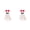 Red-2Pcs, variant on 20 Inch Light Up Halloween Scary Ghost Decorations Set of 2, DIY Spooky Crafts for Indoor Home Mantel Shelf & Tabletop Decor for Indoor Party Home Table Room Kitchen Fireplace White