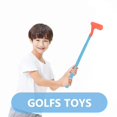 thumbnail image 2 of 2 Sets of Children Golfs Kit Plastic Golf Club and Ball Set Random Color, 2 of 4