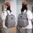 thumbnail image 2 of Pañalera Mochila Impermeable Usb Cargo Mosquitero Y Juguete Pamolo  Multifunción, 2 of 8