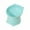 Light Blue, variant on SPOORYYO Tilted Elevated Cat Food Bowl, Raised Feeder for Cats and Small Dogs, Promotes Digestion and Prevents Vomiting