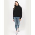 thumbnail image 4 of Suéter tejido grueso cuello alto AMAD Casual para mujer Talla XL, 4 of 5